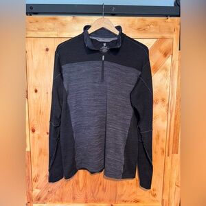 Men’s Kuhl Quarter Zip Black